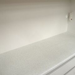 レンジボード キッチンボード 横幅 120.5cm ホワイト系 ニトリ コンセント付き 中古 食器棚 苫小牧西店