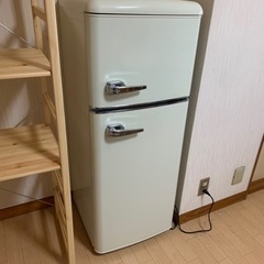 【ネット決済】冷蔵庫　レトロ　114L