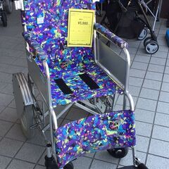 車椅子　パープル系