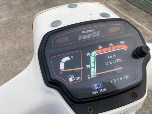 スズキ　ジェンマ125  エンジンはかかるの確認しました