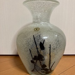 花瓶　IWATA GLASS 
