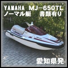 ヤマハ マリンジェット 永遠の名機 MJ-650TL 3人乗り 動作確認済み 