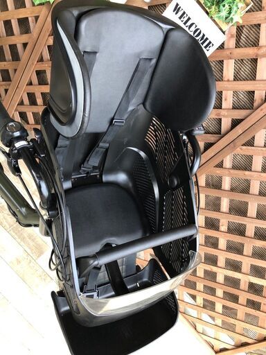 緑 タイヤ新品 電動自転車 バッテリー良品 子供乗せ 20インチ ヤマハ お