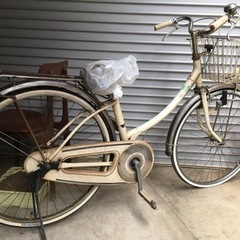 昭和の自転車。サイズ間違えていたので再掲載します。