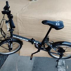 美品！HUMMER(ハマー) FDB206TANK-N　折りたたみ自転車
