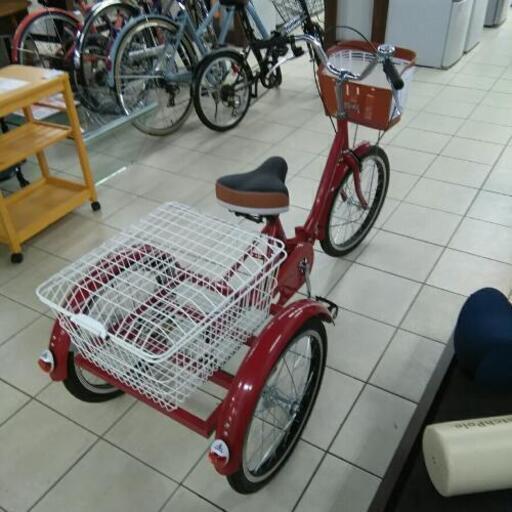 三輪車 SANJIAN 20インチ カゴ付き