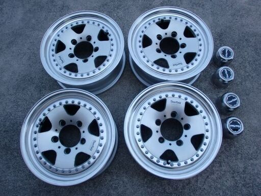 アルミホイール Deerfield 16×6JJ 5穴 +24 PCD139.7 4本セット アルミホイール Deerfield 16×6JJ 5穴 +24 PCD139.7 4本セット 送込 16