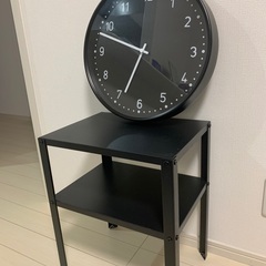 IKEA 掛け時計&サイドテーブル