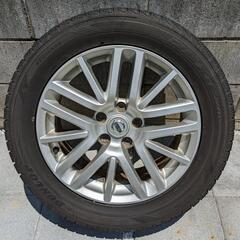 日産 フーガ Y50 ホイール 17x7JJ+45 225/55R17 スタッドレスタイヤ セット