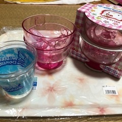 🍒Hallo Kitty【新品】かき氷カップ＆スプーンセット　【...