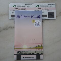 JR東日本鉄道株主優待券2枚