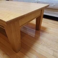 （終了しました）木製ソファーテーブル、ローテーブル