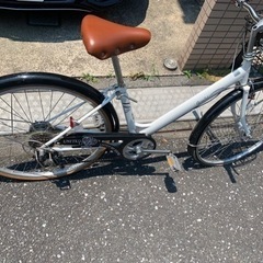 【取引中】自転車　6段変速ギア