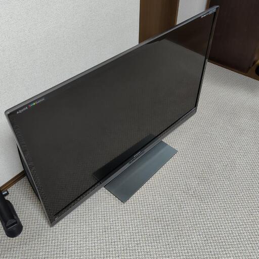 【52型 LC-52L5】 AQUOS クアトロン 亀山ブランド SHARP テレビ台込み