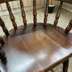 ヴィンテージ！【飛騨産業キツツキ】ダイニングチェア フロンティア