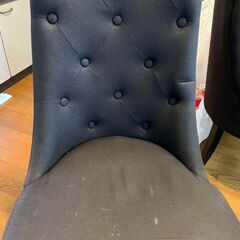 ニトリグラストップダイニングテーブル、スパニッシュチェア4個付き