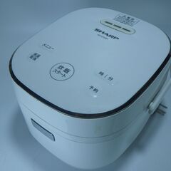 受付終了 シャープ SHARP 炊飯器 KS-CF05A-W 3...