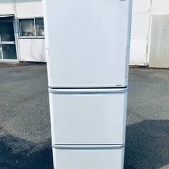 1361番 SHARP✨ノンフロン冷凍冷蔵庫✨SJ-PW31Y-W‼️