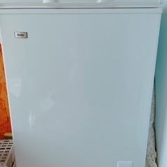 ハイアール 冷凍庫(お話中、)