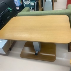 美品 ニトリ 昇降テーブル ダンパーコラボ 幅120cm 美原