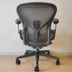 アーロンチェア リマスタード ポスチャーフィットSLフル装備 Bサイズ カーボンフレーム サテンカーボンベース DC1キャスター