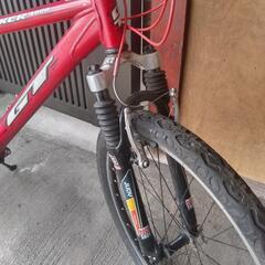 マウンテンバイク　サス付き
