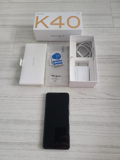 Xiaomi Redmi K40(黒)5G  6GB/128GB (POCO F3)