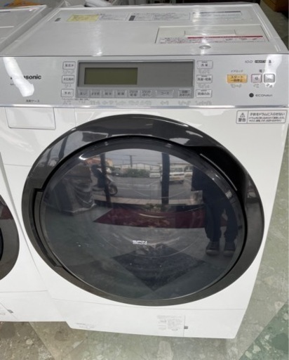 【SALE】Panasonic ドラム式電気洗濯乾燥機 中古 リサイクルショップ宮崎屋 住吉店 22.7.3 A
