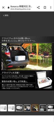 キッチン家電 ポータブル 冷蔵庫 冷温庫 キャンプなどに最適 凍るまで 