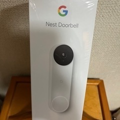 新品　Google nest doorbell 