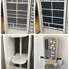 S220ハイアール ウインドエアコン2021年製 JA-16V⭐動作確認済 ⭐クリーニング済