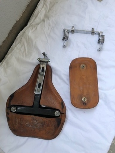 ハーレーソフティルサドルシート、ピリオンシートセット ハーレーソフティルサドルシート、ピリオンシートセット