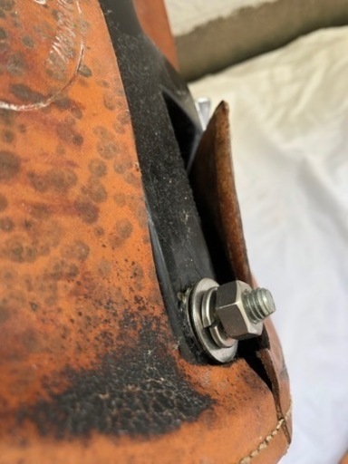 ハーレーソフティルサドルシート、ピリオンシートセット