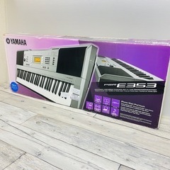 YAMAHA 電子ピアノ PSR-E353 電子キーボード　取説...