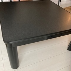 テーブル　黒　ローテーブル