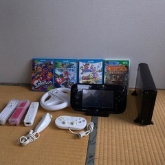 WIIU 一式　カセット込み