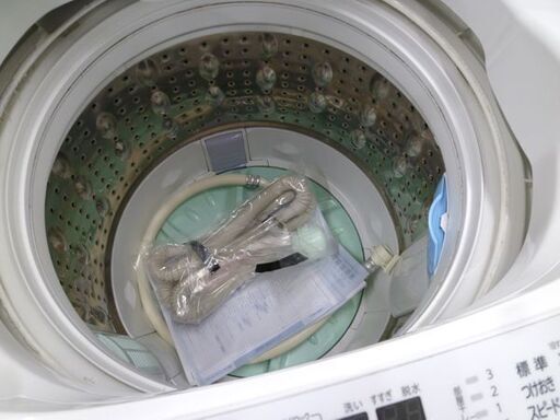 洗濯機 6.0kg 2015年製 東芝 AW-6D3M 低騒音 TOSHIBA 全自動洗濯機 ホワイト 苫小牧西店