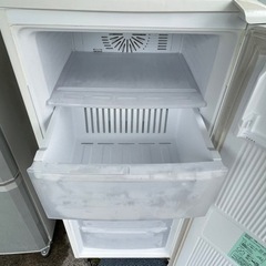 【リサイクルサービス八光　田上店　安心の1か月保証　配達・設置OK】三菱電機 １ドア冷凍庫 ＭＦ－Ｕ１２Ｊ－Ｗ２