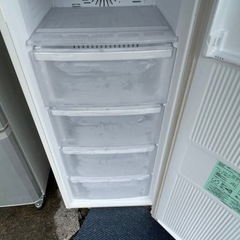 【リサイクルサービス八光　田上店　安心の1か月保証　配達・設置OK】三菱電機 １ドア冷凍庫 ＭＦ－Ｕ１２Ｊ－Ｗ２