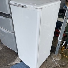 【リサイクルサービス八光　田上店　安心の1か月保証　配達・設置OK】三菱電機 １ドア冷凍庫 ＭＦ－Ｕ１２Ｊ－Ｗ２