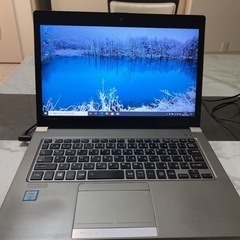 東芝 dynabook R63/B i5 8GB SSD256GB officeの画像
