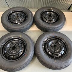 新車外し★スズキ純正　エブリィV　145/80R12　2022年製造　DA17V　