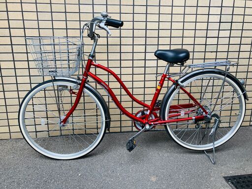 サイクルベースあさひ 自転車（シティ）26インチ 6段変速