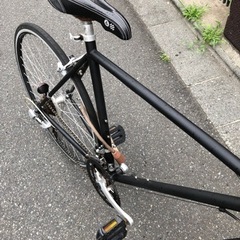 ◆旧車◆クロモリブラックロードバイク