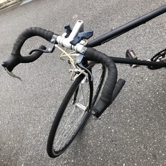 ◆旧車◆クロモリブラックロードバイク