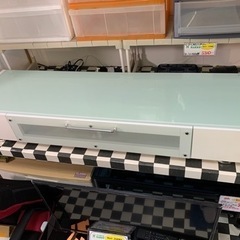 リサイクルサービス八光 田上店 配達・設置OK】ホワイト テレビボード