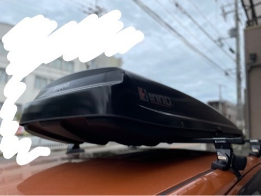 INNO ルーフボックス　取付けパーツ、キャリア一式