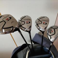 最終値下げ！ゴルフクラブ１３本＋キャディバッグセット！