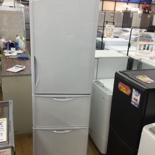 #G-8【ご来店頂ける方限定】HITACHIの3ドア冷凍冷蔵庫です