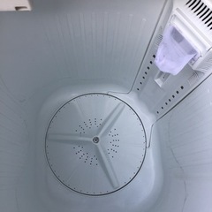 ●販売終了●二槽式洗濯機　HITACHI   2014年製　5.0kg   棚付き　中古品